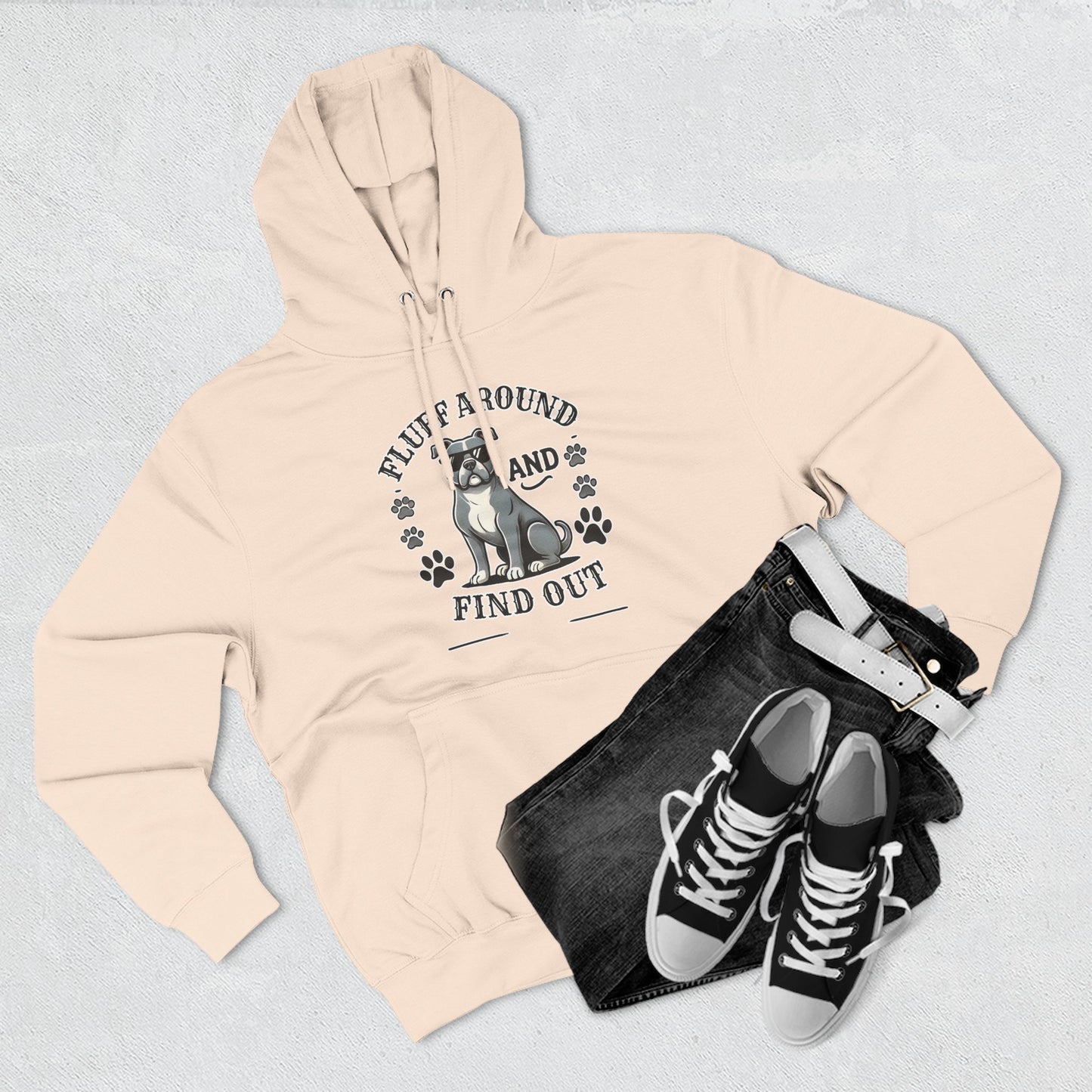 "Fluff Around and Find Out" - Dog Lover Hoodie