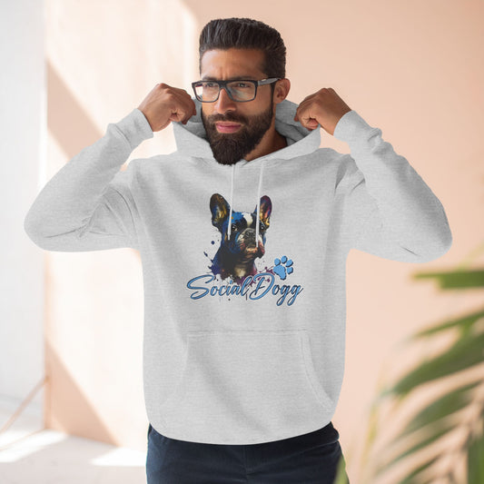 Bold French Bulldog Hoodie – Color Splash Frenchie Street Art Design