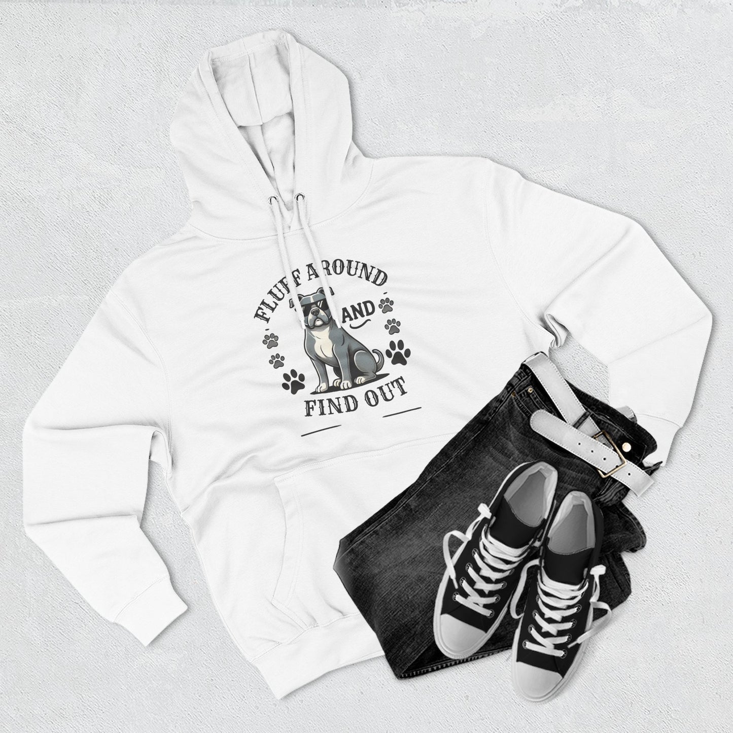 "Fluff Around and Find Out" - Dog Lover Hoodie