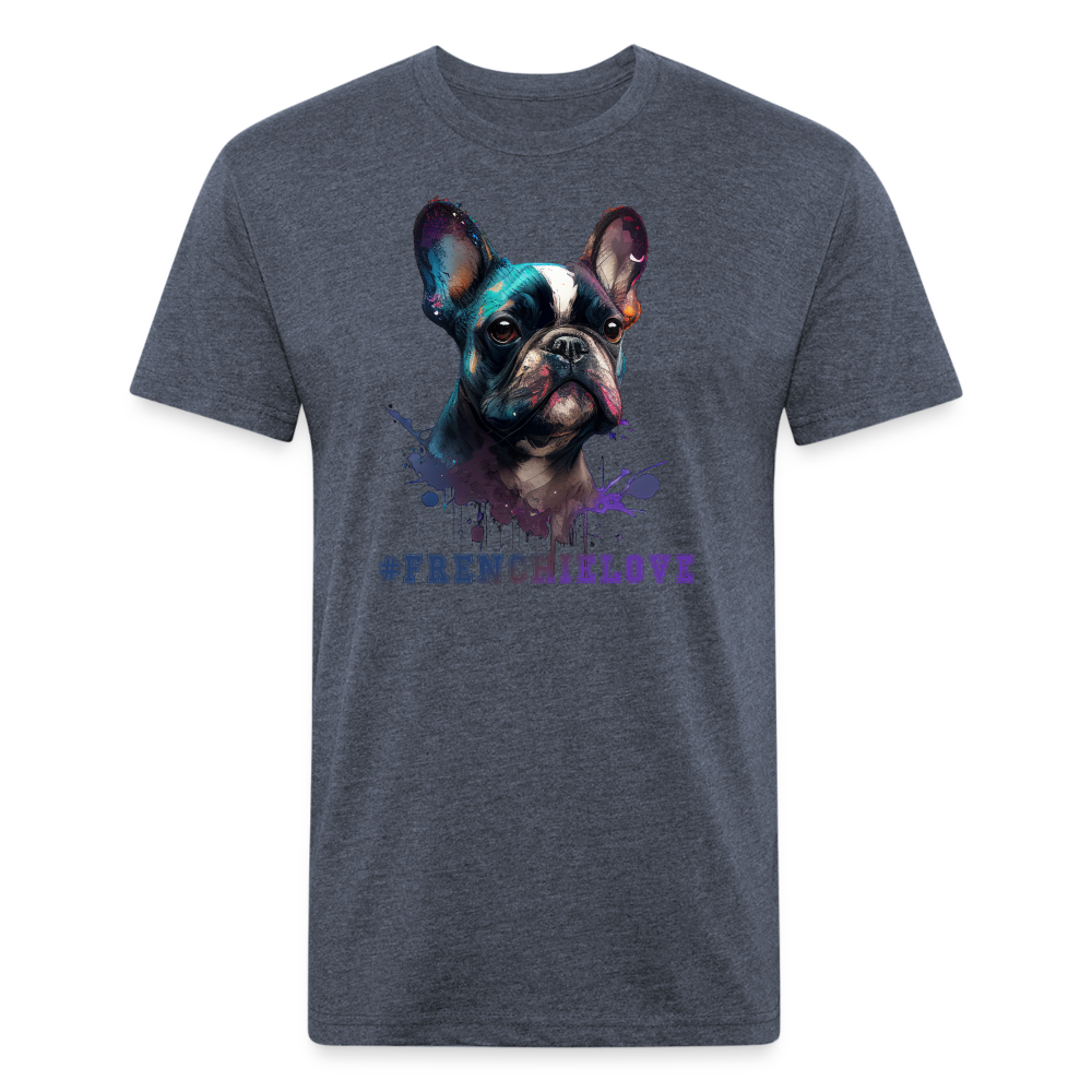 #FrenchieLove T-Shirt - heather navy